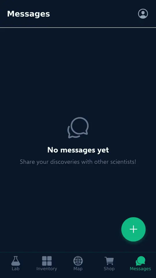 Bio Labs in-app messaging
